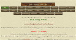 Desktop Screenshot of doak.ws
